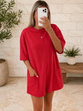 Romper with pockets